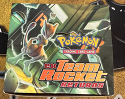 Pokemon EX Team Rocket Returns Empty Booster Box - BOX ONLY NO PACKS - Image 1