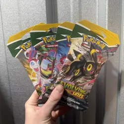 Pokemon TCG Evolving Skies Sleeved Booster Pack - Sealed - Random Artwork - Image 1