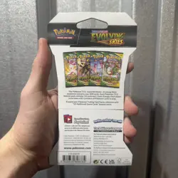 Pokemon TCG Evolving Skies Sleeved Booster Pack - Sealed - Random Artwork - Image 2