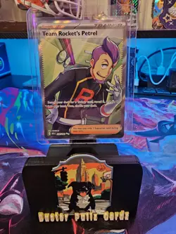 Team Rocket’s Petrel Full Art #226/182 Pokemon Destined Rivals - Image 1