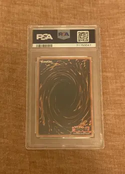 2002 Yugioh LOB-123 LEFT ARM OF THE FORBIDDEN ONE PSA 7 - Image 2