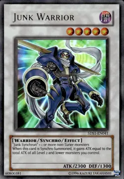 Junk Warrior - 5DS1-EN041 - Common - Unlimited Edition - Lightly Played - Image 1