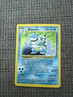 1999 Pokemon TCG Blastoise Holo Rare Base Set #2/102 Unlimited - Image 2