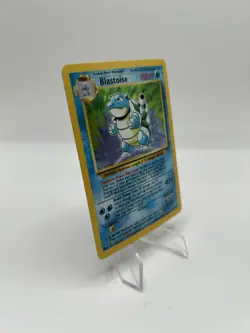 Pokemon TCG Blastoise 2/102 Holo Rare Base Set - MP - Image 3