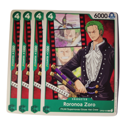 One Piece - Roronoa Zoro (x4) - OP02-043 - Romance Dawn - Image 1