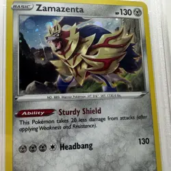 2020 Pokemon True Steel Collection Bl. St. Promo SWSH034 Zamazenta Holo - PSA 10 - Image 4