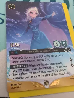 Disney Lorcana Elsa - Ice Maker non-foil Promo DLC Challenge 6/C2 EN 7 - Image 4