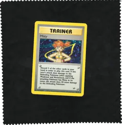 Pokemon TCG Erika & Misty Trainer Gym Heroes Holographic Rare 16 & 18/132 NM - Image 4