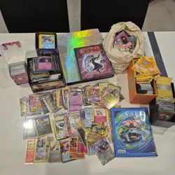 Pokemon Yu-Gi-Oh Card Lot Mixed Some Damaged Lp Mp hp And Near Mint Sold AS-IS - Image 1