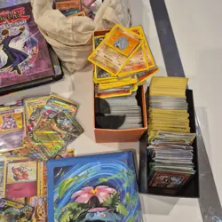 Pokemon Yu-Gi-Oh Card Lot Mixed Some Damaged Lp Mp hp And Near Mint Sold AS-IS - Image 5