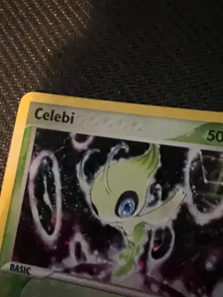 Celebi Black Star Promo Holo Pokemon TCG Card #029 LP - Image 3