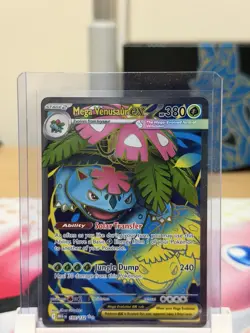 Pokemon TCG Mega Venusaur EX 155/132 Mega Evolution English Card, NM Ultra Rare - Image 1