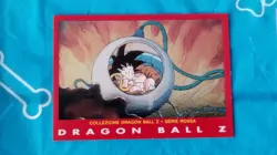 Carte prism Dragon Ball Z Serie Part 4 n° 9 card DBZ Panini Rouge red Rossa Baby - Image 1