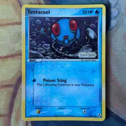 Pokemon Card | EX Legend Maker Tentacool 66/92 Reverse Holo Stamped 2006 - Image 1