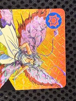 Yu Yu Hakusho Trading card No.221 Kurama 1994 Prism Holo Bandai TCG Japan - Image 3