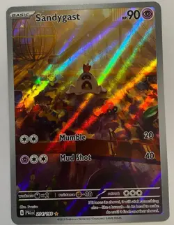 Pokemon TCG - Sandygast 214/193 SV Paldea Evolved Illustration Rare Card (NM) - Image 1