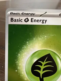 Grass Holo Energy Pokemon Prize Pack Series Promo Series 8 Pokemon Card NM/LP - Image 2