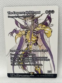 The Emperor, Hell Tyrant - Yawgmoth, Thran Physician (Showcase) Regular - Image 1