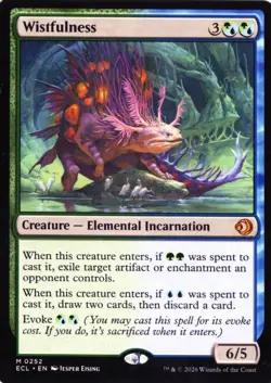 MTG Wistfulness Lorwyn Eclipsed Foil - Image 1