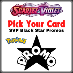 Pokemon TCG Scarlet & Violet Promo - Pick Your Card SVP Black Star Promo NM - Image 1