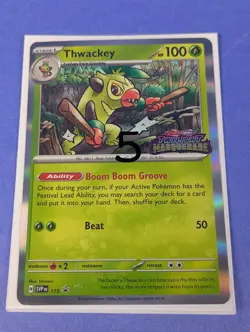 Thwackey - 115 - Promo Scarlet & Violet Promos - Pokemon Card - NM - Image 3