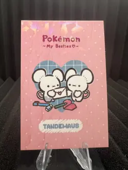 Tandemaus My Besties - Cracked Ice Holo - Electric Pikachu Database - Pokemon - Image 1