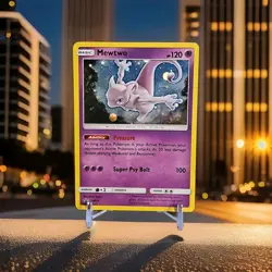Mewtwo SM77 Holo - Black Star Promo - Pokemon Sun & Moon Promos - Image 3