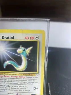 Pokemon TCG Erika's Dratini Gym Heroes 42/132 Unlimited Uncommon Card Hp WoTC - Image 2