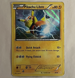 Pikachu Libre 30/30 XY Trainer Kit 2015 Pokemon Card Rare NM/LP - Image 1