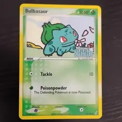 Pokemon Bulbasaur Crystal Guardians Reverse Holo Common 45/100 HP50 TCG - Image 1