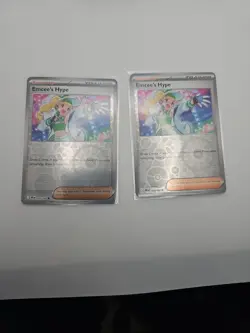 Pokemon Emcee’s Hype 163/182 Destined Rivals Reverse Holo Common Lot Of 2 - Image 1