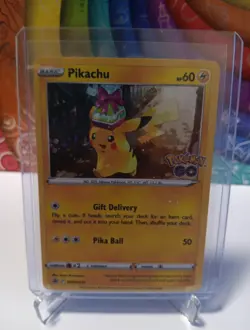 Pikachu SWSH234 Pokemon GO Black Star Promo Holo NM Pokemon TCG - Image 2