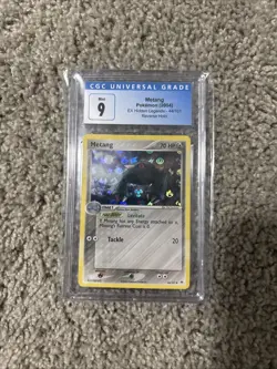 CGC 9 Metang 44/101 Reverse Holo 2004 Pokemon Ex Hidden Legends - Image 1