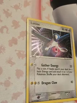 Pokemon TCG Latios EX Trainer Kit 1: Latias Latios Holo 2/10 2004 - Image 2