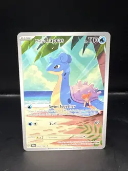 Pokemon TCG Misty's Lapras Destined Rivals 194/182 Rare Special Full Art - Image 1