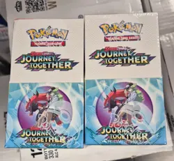 Pokemon TCG Journey Together Half Booster Box 18 Packs, New Sealed - Image 1