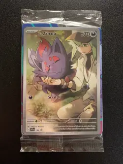 Pokemon TCG Journey Together Elite Trainer Box Promo: N’s Zorua SVP189 - Sealed - Image 1