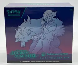 Pokemon SV Journey Together Pokemon Center Elite Trainer Box ETB Sealed - Image 1