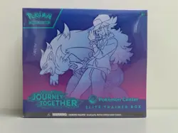 2025 Pokemon Journey Together Pokemon Center Sealed ETB Elite Trainer Box - Image 1