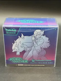 Pokemon Center Exclusive Journey Together Elite Trainer Box PC ETB SEALED - Image 1