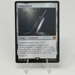 MTG Buster Sword 0255 Regular Mythic Magic The Gathering FIN Final Fantasy NM - Image 1