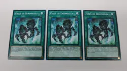 3x FIRES OF DOOMSDAY SPELL 1ST EDITION SDPL-EN028 COMMON YUGIOH NM / UNPLAYED - Image 1