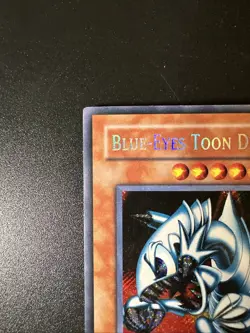 Yu‑Gi‑Oh Blue‑Eyes Toon Dragon SRL‑000 Secret Rare Spell Ruler – Unlimited - LP - Image 2