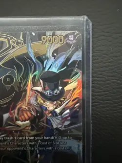 One Piece TCG OP13 Carrying On His Will Sabo OP07-118 SP SEC Secret Rare - Image 4