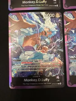 4 One Piece Monkey.D.Luffy OP09-061 ST26 Leader Foil NM - Image 4