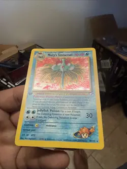 Pokemon TCG Gym Heroes 1st Edition Holo Card Misty's Tentacruel 10/132 - Image 2