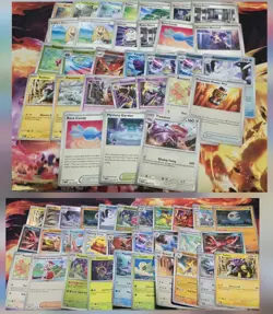 Pokemon Cards bundle x60 Mega Evolutions Bulk 13 Non Holo / 47 Holo/Reverse Holo - Image 1