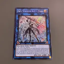 Yu-Gi-Oh! TCG Sky Striker Ace Zero 1st Edition Secret Rare Card DUAD-EN049 NM - Image 1
