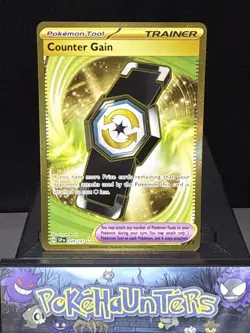 Pokemon Card Counter Gain 249/191 Surging Sparks Trainer Hyper Rare Near Mint - Image 1