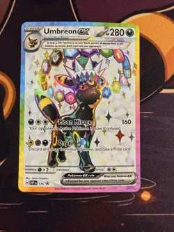 Umbreon Ex SVP176 Sv: Pokemon Scarlet & Violet Promo Card - Well Kept! - Image 1